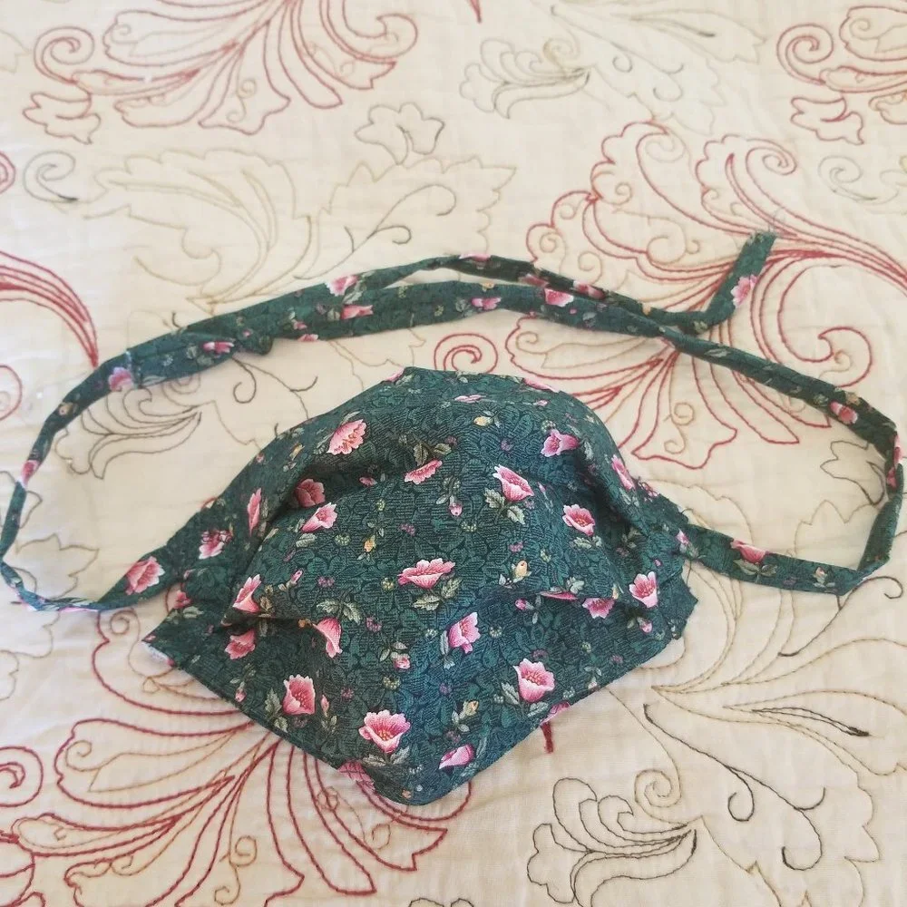 Kid Size Mask w/ Silver/Copper Filters-Flowers